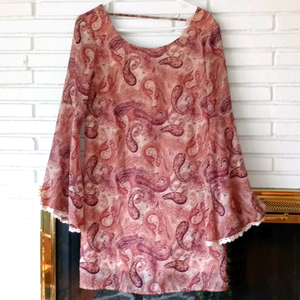 Bell sleeve Dress/Blouse